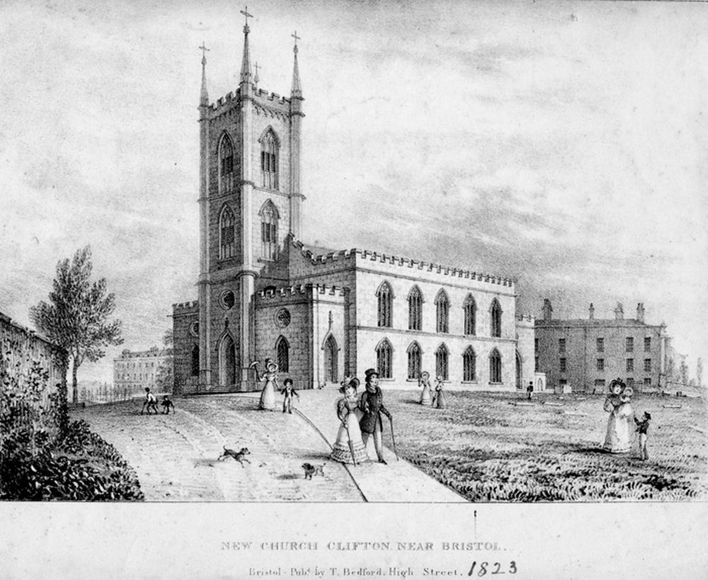 St Andrews church 1823 (BRO PicBox/4/BCh/16a)