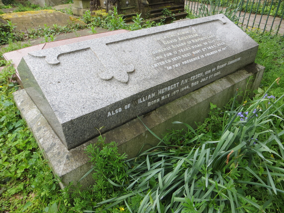 Anderson grave 1 South inscription South revised