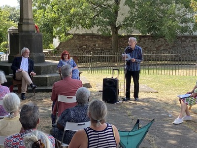 Charles Sutton & Paula O'Rourke, James Gibbs reading